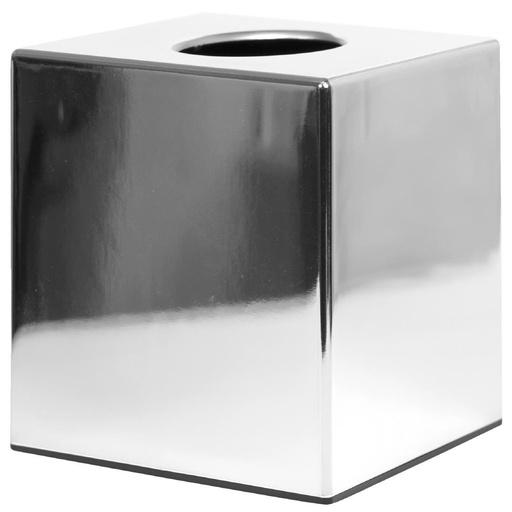 [CC493] Bolero vierkante tissuebox van chroom
