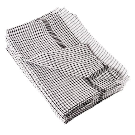 [CC597] Vogue Wonderdry theedoeken zwart (10 stuks)