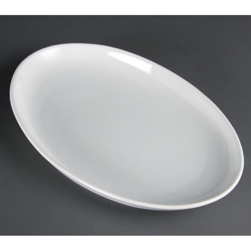 [CC891] Olympia Whiteware diepe ovale schaal 36,5x23,5cm (2 stuks)
