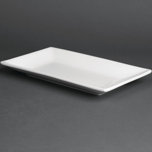 [CC894] Olympia Whiteware rechthoekige serveerschalen 25x15cm (4 stuks)