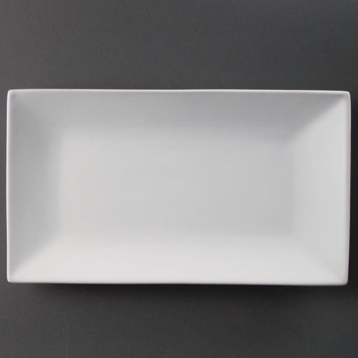 [CC895] Olympia Whiteware rechthoekige serveerschalen 31x18cm (2 stuks)