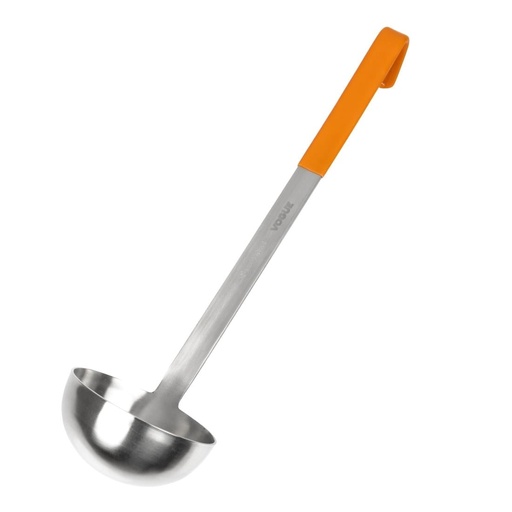 [CD149] Vogue RVS soeplepel met kleurcodering oranje 237ml