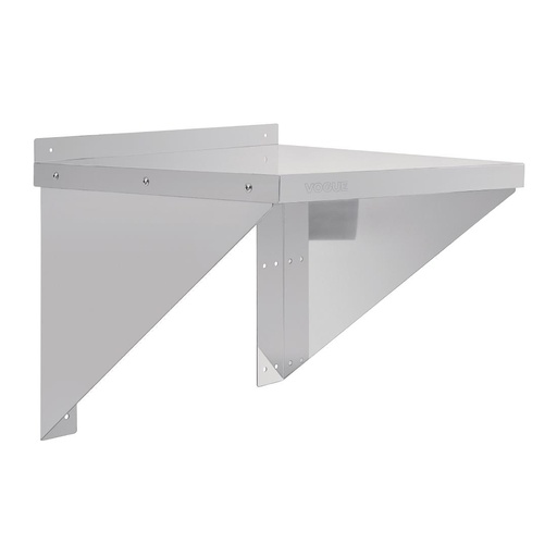 [CD550] Vogue RVS oven/magnetron wandplank 56x46cm