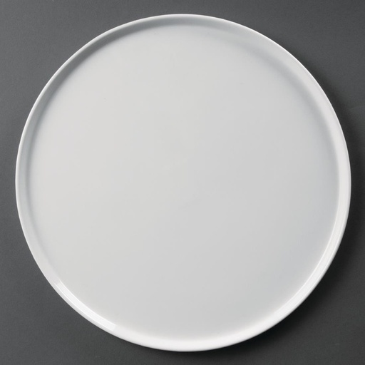 [CD723] Olympia Whiteware pizzabord 33cm (4 stuks)