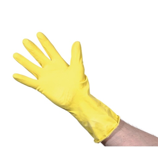[CD793-M] Jantex huishoudhandschoenen geel M