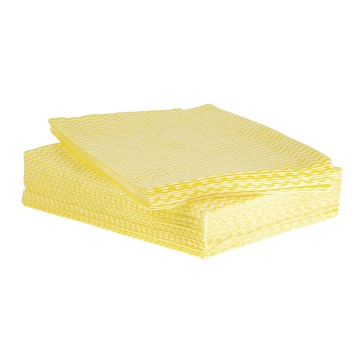 [CD810] Jantex Solonet afneemdoekjes geel (50 stuks)