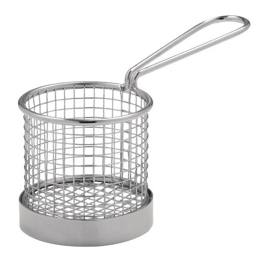 [CE148] Olympia RVS fritesmand met handgreep 8cm