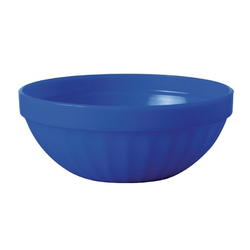 [CE276] Olympia Kristallon polycarbonaat fruitschaaltjes blauw (12 stuks)