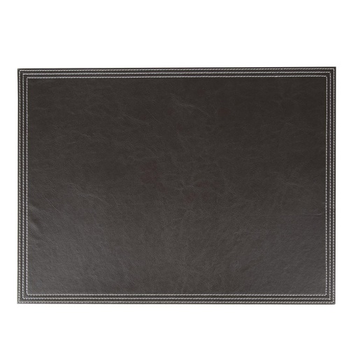 [CE298] Olympia kunstlederen placemat bruin 40x30cm