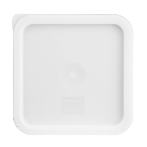 [CF050] Hygiplas vierkant deksel wit medium
