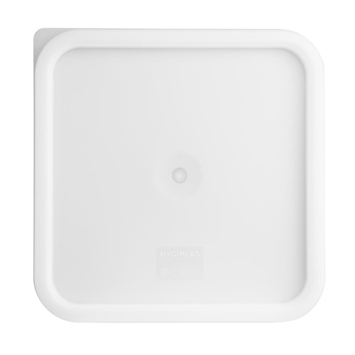 [CF051] Hygiplas vierkant deksel wit groot