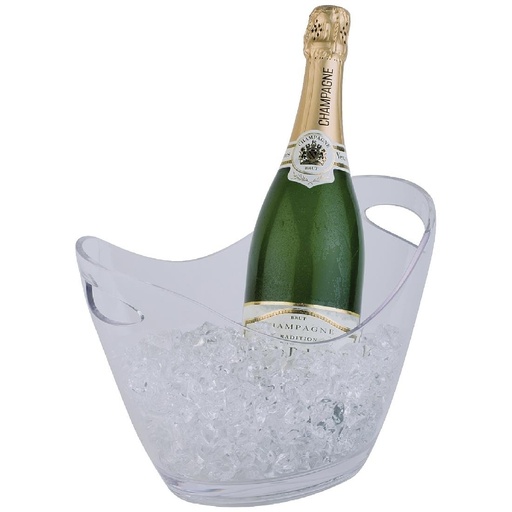 [CF310] APS acryl champagne bowl klein transparant
