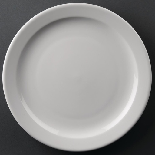 [CF364] Olympia Athena borden met smalle rand 25,4cm (12 stuks)