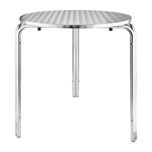 [CG836] Bolero ronde RVS bistrotafel 70cm