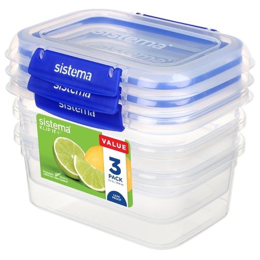 [CH254] Sistema Klip It Plus vershouddoos 1L (3 stuks)