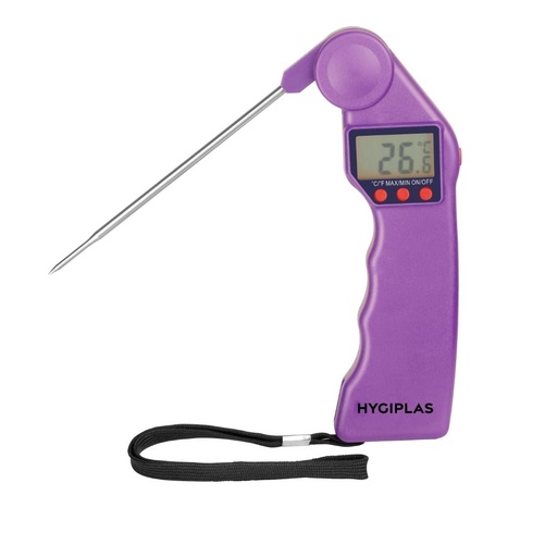 [CH739] Hygiplas Easytemp kleurcode thermometer paars