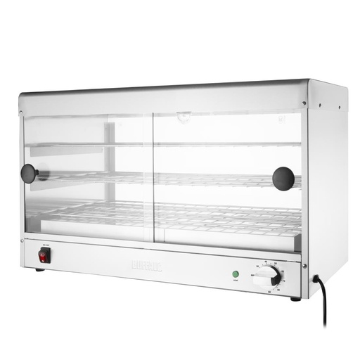 [CJ559] Buffalo Economy warmhoudvitrine voor 60 producten