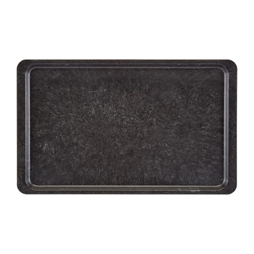 [CJ639] Cambro Versa polyester dienblad glad 53 x 32,5cm houtskool