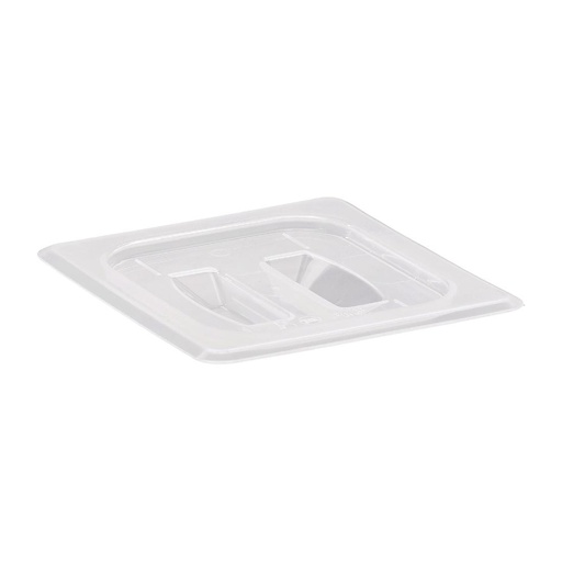 [CJ660] Cambro GN 1/6 polypropyleen deksel met handvat transparant