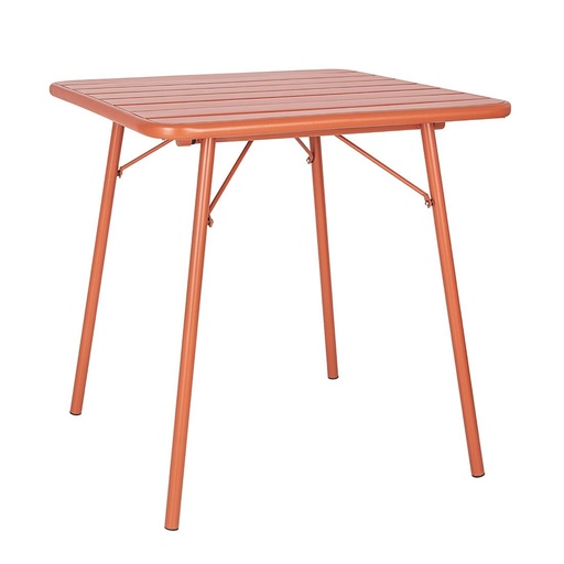 [CK064] Bolero Terracotta vierkante stalen lattentafel - 700 mm