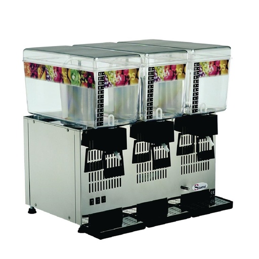 [CK798] Santos 34-3A gekoelde drankdispenser 3x 12L
