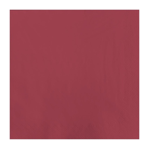 [CK879] Fasana professionele tissueservetten bordeaux 33x33cm (1500 stuks)