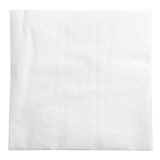 [CK881] Fasana papieren cocktailservetten wit 24x24cm (1500 stuks)