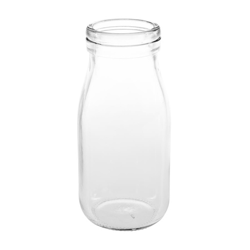 [CL141] Olympia glazen mini melkfles 20cl (12 stuks)