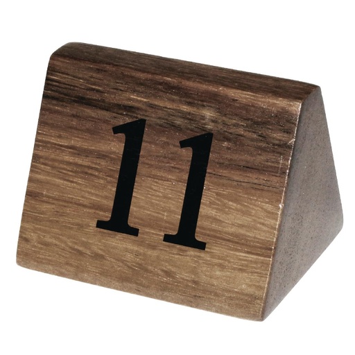 [CL393] Olympia houten tafelnummers 11-20