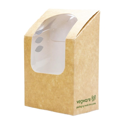 [CL705] Vegware composteerbare tortilladozen met PLA-venster (500 stuks)