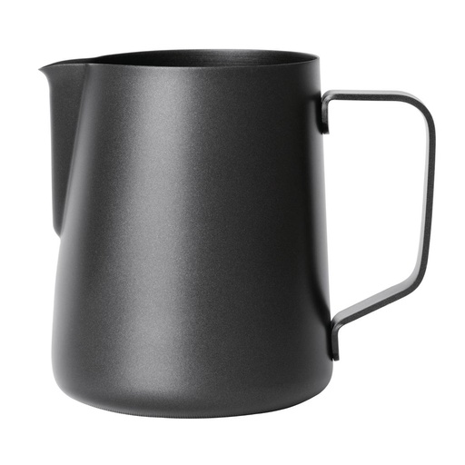 [CM607] Olympia zwarte anti-kleef melkschuimkan 570ml