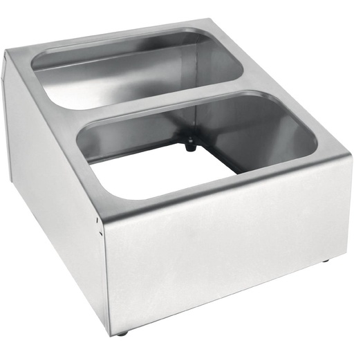 [CP541] Vogue rvs gastronorm rek vierkant