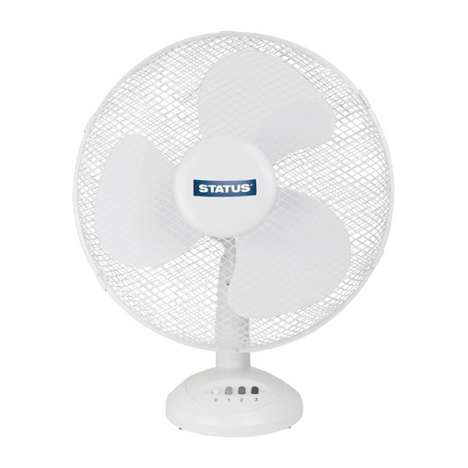[CR220] Status 30cm oscillerende ventilator wit
