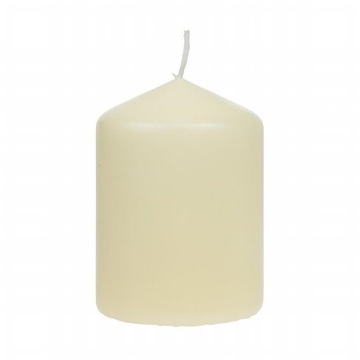 [CR448] Bolsius stompkaars ivoor 7,5cm (12 stuks)