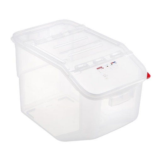 [CR975] Araven transparante ingrediëntenbak 50L