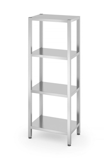 [812501] HENDI Opbergrek met 4 volledige planken – geschroefd 812501