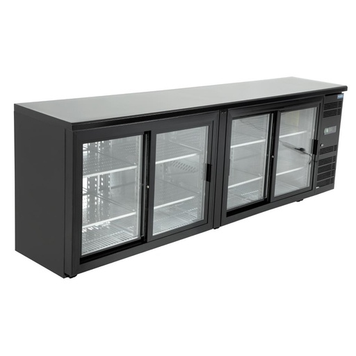 [CS103] Polar u-serie vier-deurs displaykoeler voor achter de bar