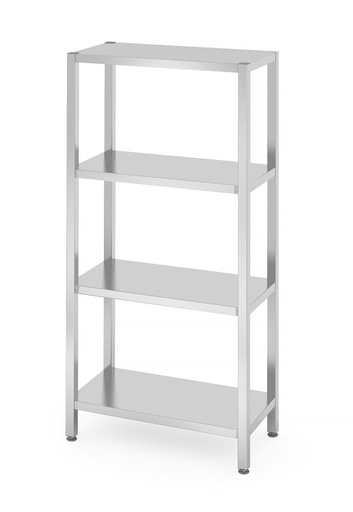 [812518] HENDI Opbergrek met 4 volledige planken – geschroefd 812518