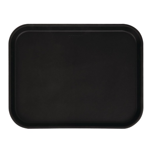 [CT277] Cambro Camtread rechthoekig antislip glasvezel dienblad zwart 45,7cm