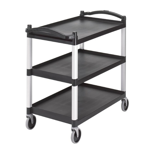 [CT400] Cambro transportwagen met drie legborden BC340KD110