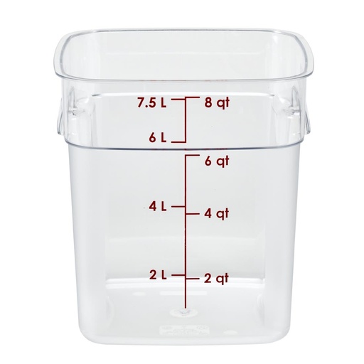 [CU139] Cambro 7,6L FreshPro Camsquare voedselvoorraadpot