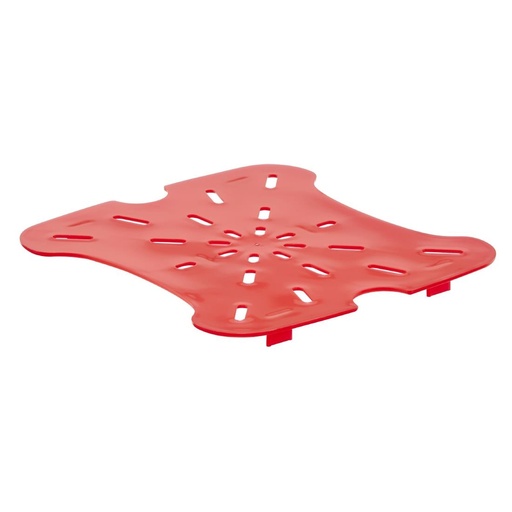 [CU148] Cambro FreshPro Rood Afvoerrek 195 x 195 mm