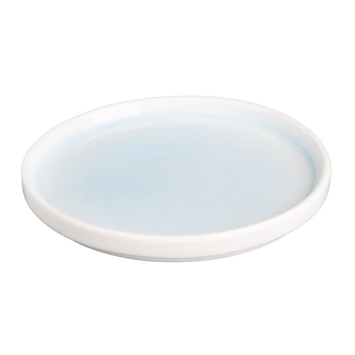 [CU171] Olympia Fondant borden aqua blauw 152mm (6 stuks)