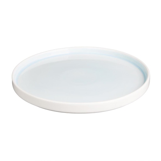 [CU176] Olympia Fondant borden aqua blauw 270mm (4 stuks)