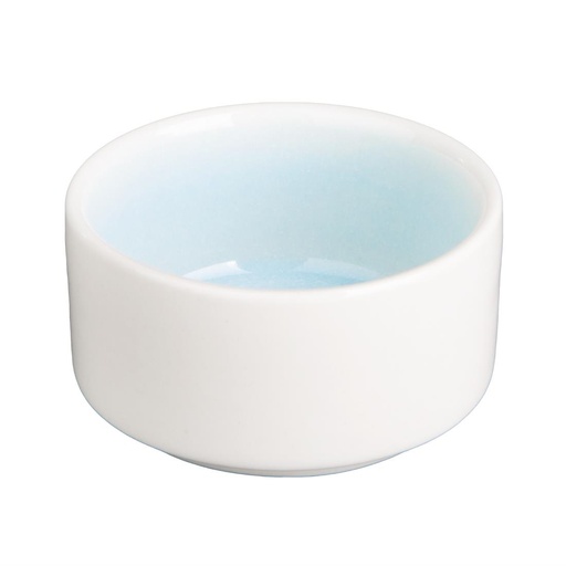 [CU177] Olympia Fondant dipschaaltjes aqua blauw 70mm (12 stuks)