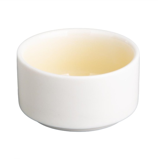 [CU417] Olympia Fondant dipschaaltjes lemon geel 70mm (12 stuks)
