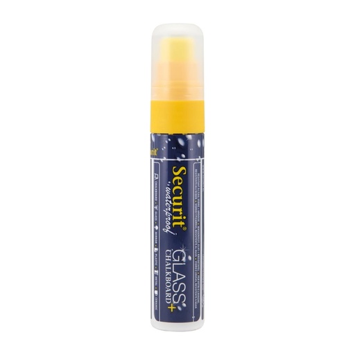 [CU777] Securit Waterproof krijtstift (Glas + Krijtbord) in geel met 7-15mm penpunt
