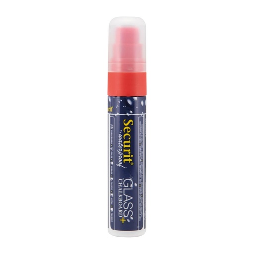 [CU778] Securit Waterproof krijtstift (Glas + Krijtbord) in rood met 7-15mm penpunt