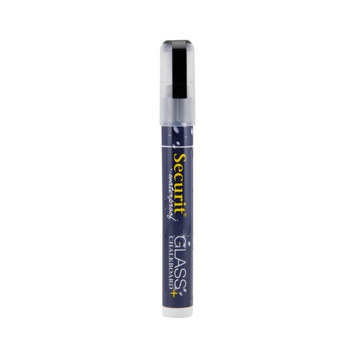 [CU921] Securit Waterproof krijtstift (Glas + Krijtbord) in zwart met 2-6mm penpunt