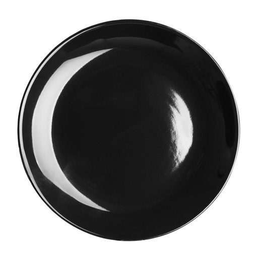[CU950] Olympia cafe coupe bord zwart - 200 mm 8" (pak van 12)